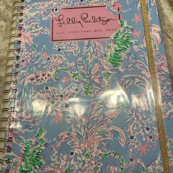 Lilly Pulitzer Office 2 Lily Pulitzer 7 Month Jumbo Planners 12
